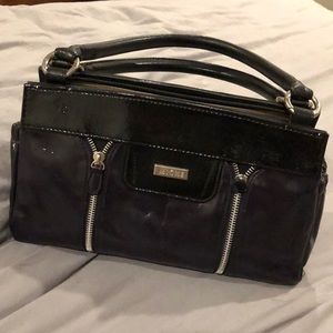 Miche classic base bag with black leather shell